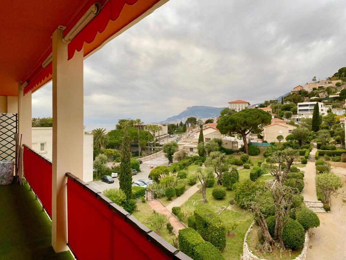 Charmant 2 Pieces Vue Sur Mer Et Monte-Carlo A Roquebrune Cap Martin Екстер'єр фото