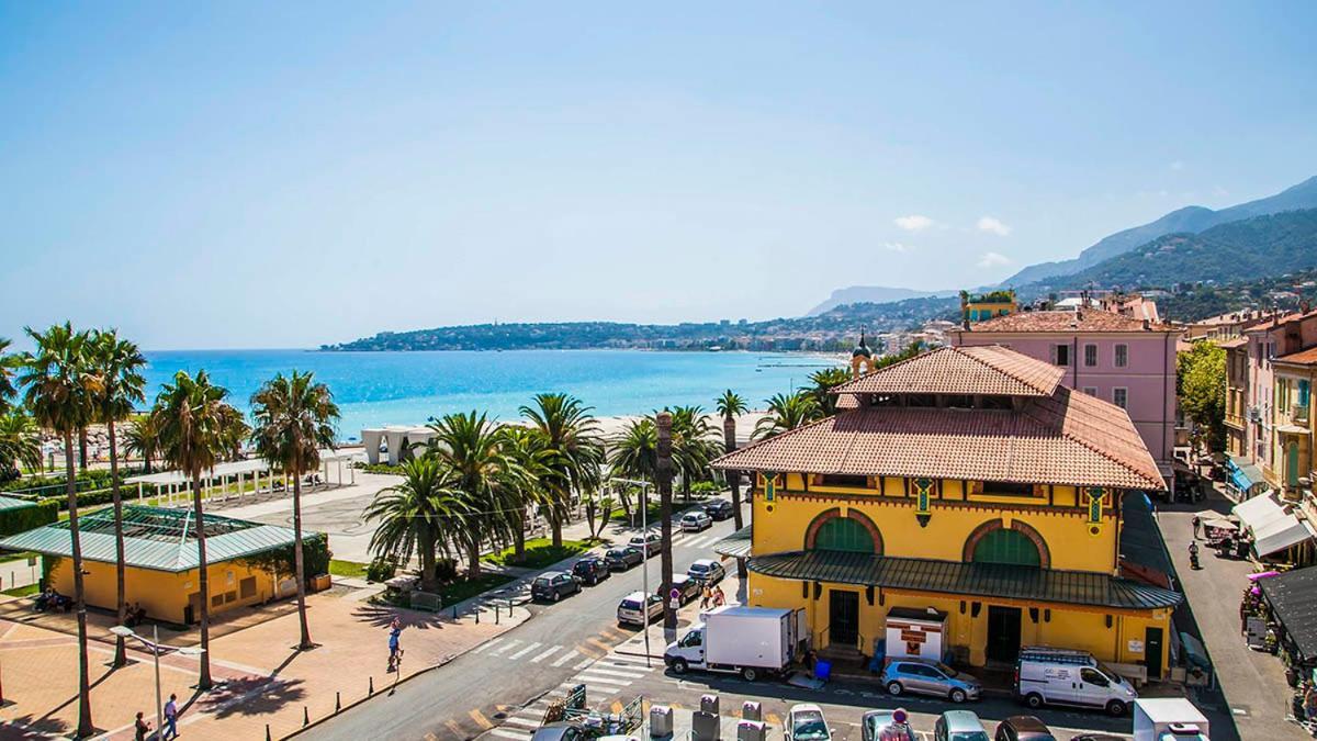 Charmant 2 Pieces Vue Sur Mer Et Monte-Carlo A Roquebrune Cap Martin Екстер'єр фото