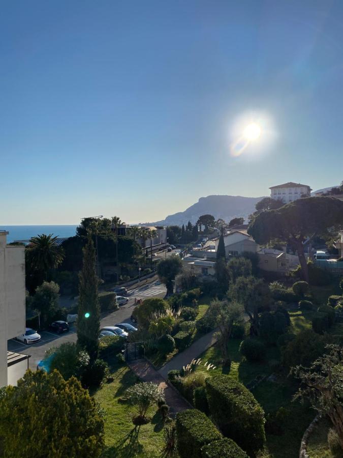 Charmant 2 Pieces Vue Sur Mer Et Monte-Carlo A Roquebrune Cap Martin Екстер'єр фото