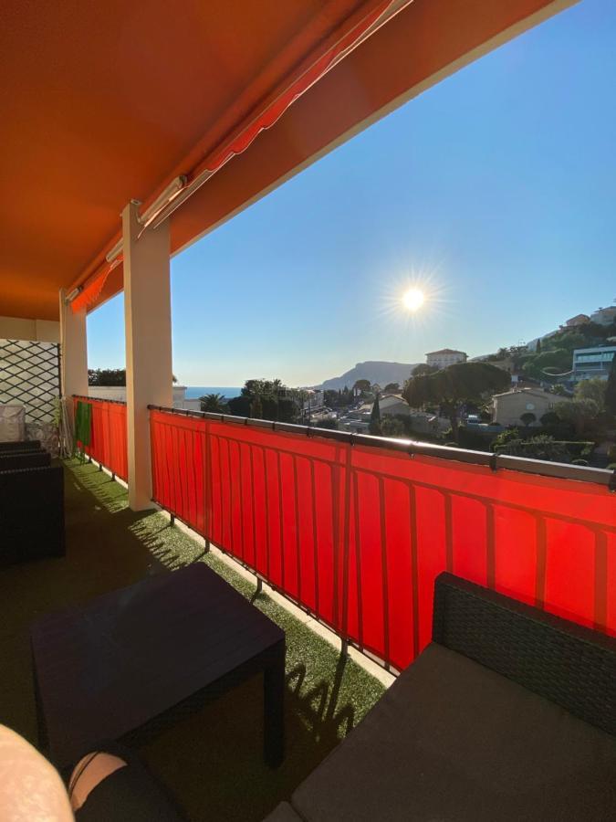 Charmant 2 Pieces Vue Sur Mer Et Monte-Carlo A Roquebrune Cap Martin Екстер'єр фото