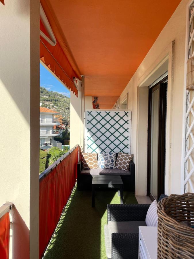 Charmant 2 Pieces Vue Sur Mer Et Monte-Carlo A Roquebrune Cap Martin Екстер'єр фото