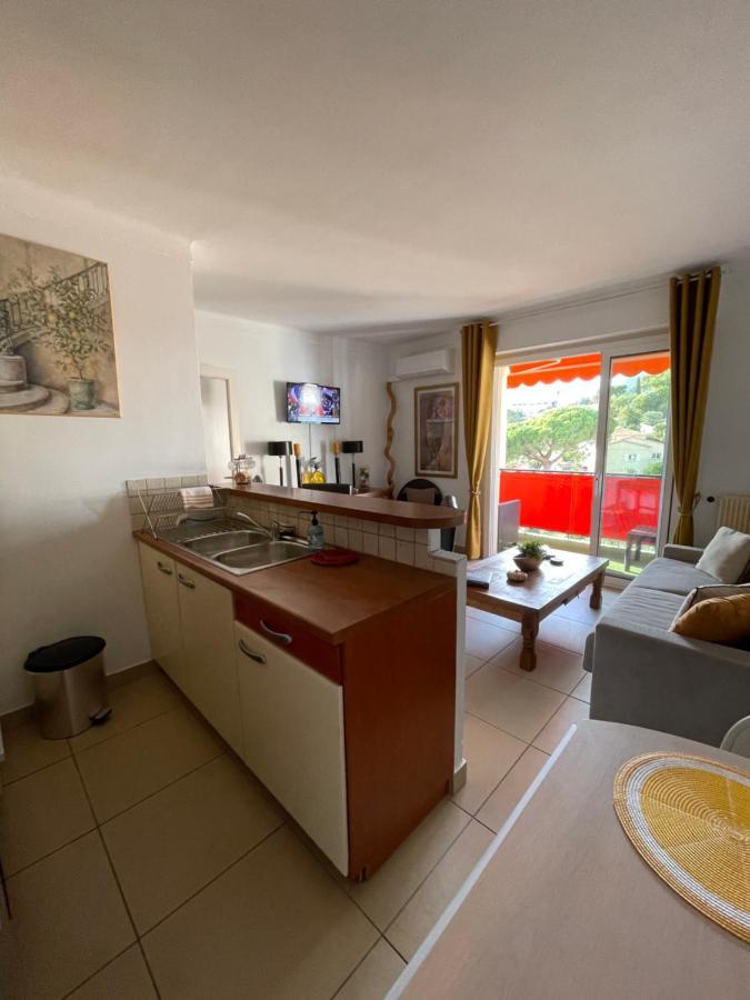 Charmant 2 Pieces Vue Sur Mer Et Monte-Carlo A Roquebrune Cap Martin Екстер'єр фото