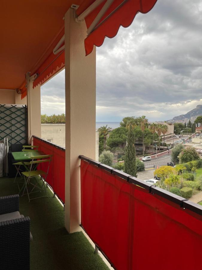 Charmant 2 Pieces Vue Sur Mer Et Monte-Carlo A Roquebrune Cap Martin Екстер'єр фото